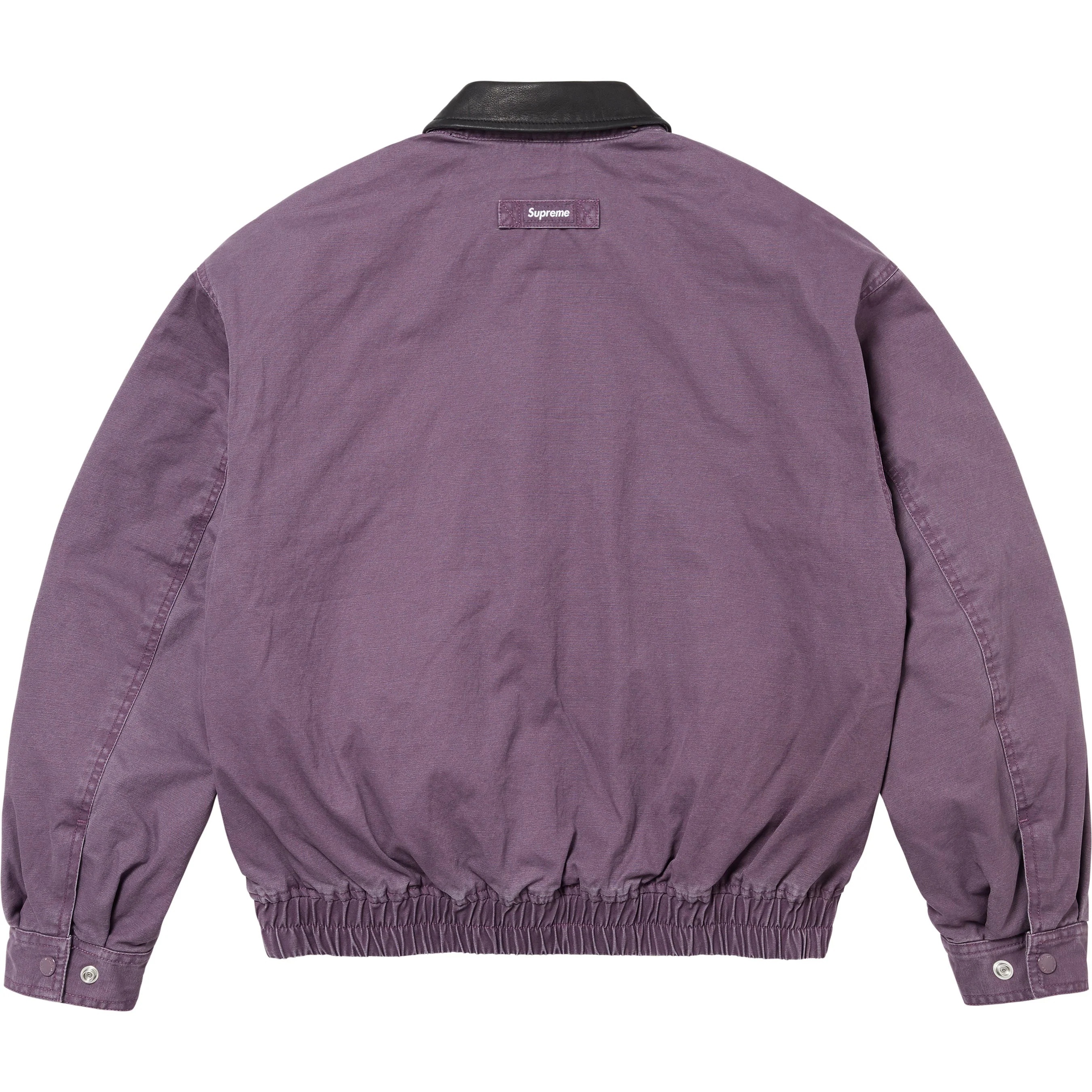 Leather Collar Utility Jacket view 2